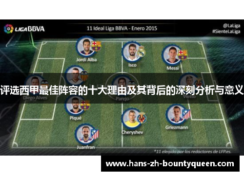 评选西甲最佳阵容的十大理由及其背后的深刻分析与意义